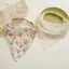 PNPIA- Khăn trùm đầu hoa ngọt ngào Vải lụa cổ điển Tam giác Khăn quàng tóc Co giãn Headwrap Phụ kiện thời trang đa năng
