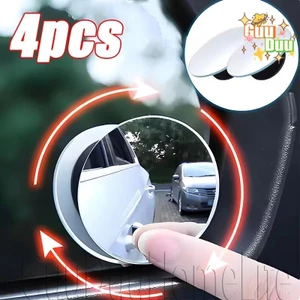 Gương chiếu hậu điểm mù ô tô 360 độ - Gương tròn có thể điều chỉnh - Gương không viền lùi ô tô - Gương lồi chiếu hậu phụ - Phụ tùng ô tô / Giao hàng miễn phí