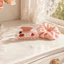 FEDAOG Tóc Barrettes, Trang Trí Hoa Trang Trí Trái Cây Trái Cây Vuốt Tóc Kẹp, Trang Trí Kim Cương Giả Dễ Thương Chất Liệu Acrylic Glossy Acetate Chất Liệu Tóc Hàm Kẹp Dành Cho Nữ