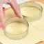 Khung ảnh 5 / 6 / 7 / 8 / 9 / 10 CM Nhẫn Tart đục lỗ có lỗ Thép không gỉ Tart Đáy Tháp Trái Cây Bánh Quiches Bánh Vòng Bánh Mousse Khuôn Nướng VN