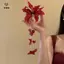 Kẹp Dubill Hoa Mô Phỏng Kẹp Tóc Hoa Hạt Thủy Tinh Kẹp Tóc Dài Bé Gái Nữ Mũ Đội Đầu Phụ Kiện [Mina]