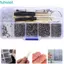 FUHUIOT 500 Chiếc Bộ Dụng Cụ Sửa Chữa Kính, Vỏ Chống Trơn Trượt Hỗ Trợ Mũi Kính Mắt Khung Bảo Trì, Nhíp Sáng Tạo Kim Loại Di Động Kính Mát Tua Vít Các Loại Quang