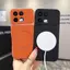 Ốp YJD Cho Realme 16T TPU Trơn Họa Tiết Da Từ Tính Thu Hút Vỏ Điện Thoại Chống Rơi