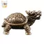 3D Đồng Thau Rồng Rùa Đúc Tượng Động Vật Mini Kim Loại Hình Trang Trí Nhà Máy Tính Để Bàn Thủ Công Điêu Khắc Cảnh Quan Trang Trí Quà Tặng ELWW