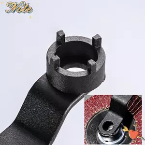 NOTE1 Máy mài góc Cờ lê bốn móng, Cờ lê bốn móng vuốt dày 6 trong 1, Phụ kiện máy cầm tay đa năng điều chỉnh
