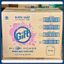 Thùng nước Giặt Gift Tím (Ambery) 4 Túi 3.6kg - Công Nghệ Nano Bạc Khử Mùi Dịu Nhẹ Với Da Chất Lượng Nhật Bản