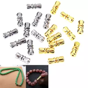 Bigapple 10 Chiếc Vít Khóa Vít Kẹp Cho Tự Làm Vòng Tay Nelace Trang Sức Làm RDG