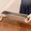 Ziyulinyuk Khuôn Làm Bánh Dài Bằng Thép Không Gỉ Chống Trơn Trượt BakingTray Chống Trầy Xước Hình Chữ Nhật Tiramisu Đế Bánh DlY Dụng Cụ Nấu Ăn Nhà Bếp VN
