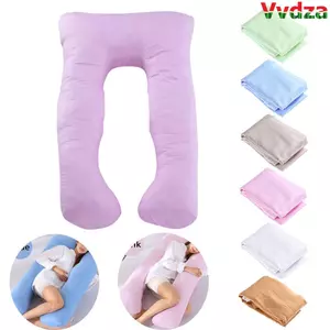 Gối hình chữ U VVDZA Hộ gia đình Hỗ trợ ngủ cho bà bầu