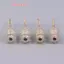 2 / 4 Cái 4MM Chuối Nữ Đến 2MM Pin Kết Nối Bộ Chuyển Đổi Cáp HIFI Cắm Dây Đồng Bện Soet