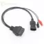 GE Cho / / Lancia 3 Pin Đến 16 Pin OBDII OBD2 Kết Nối Adapter Tự Động- Cáp Ô Tô Cho 3pin Nữ Chẩn Đoán Cáp VN