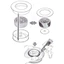 1 Bộ 53338 Bánh Xe Lốp Xi Măng Dụng Cụ Trợ Giúp Cao Su Gắn Keo Dụng Cụ Cho 1 / 10 Lưu Diễn Đua Xe Địa Hình RC Phụ Kiện Xe Hơi OP-338