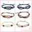 COO Pha Lê Giá Đỡ Vòng Tay Dây Có Thể Điều Chỉnh Dây Vòng Tay Handmade Dệt Lưới Lồng