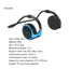< CarFashion > Tai nghe không dây A23 Giảm tiếng ồn âm thanh HiFi Di động tương thích Bluetooth 50 móc tai Tai nghe chạy bộ cho thể thao