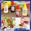 Chai cà chua mini cho phụ kiện hộp Bento, Chai gia vị mini Chai nhựa Hộp đựng sốt cà chua rỗng