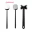 Steak Hammer Mallet Máy làm mềm thịt hợp kim kẽm hai mặt Thịt Pounder Tối đa hóa hương vị thực phẩm Búa thịt Bít tết Nấu thịt