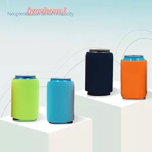 Tay Bia Cắm Trại Có Thể Cốc Soda Cover Neoprene Uống Nước Mát Tay Cầm Ngoài Trời Cho Tiệc Cưới Sinh Nhật