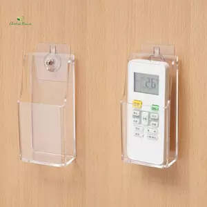 Giá Đỡ Điều Khiển Từ Xa TV Acrylic 1 / 4 Hộp Bảo Quản Treo Tường Cho Gia Đình mới
