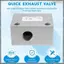 Tăng tốc độ xi lanh KKP-15 Van xả nhanh Van khí nén Van nhanh
