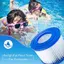Dành cho hộp lọc bể bơi loại VI, 4 gói bộ lọc thay thế bơm hơi và SPA Tương thích với 90352E 58323E, Dễ sử dụng