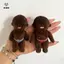 Móc khóa búp bê sang trọng Naha dễ thương Nhồi bông mềm Mặt dây chuyền quyến rũ ngộ nghĩnh cho Bapa Keys Trang trí điện thoại Quà tặng trẻ em [Mina]