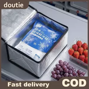 Doutie Gel Tái Sử Dụng Ice Pas Cho Thực Phẩm Hộp Cơm Trưa Di Động Chống Rò Rỉ Tủ Đông Pas Cho Ngoài Trời Trường Ăn Dã Ngoại Sử Dụng VN