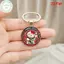 PUSKY 1 / 3 / 5 Chiếc Nhật Bản Tốt Lu Charm Hợp Kim Kẽm Móc Khóa Maneki Neko Luy Mèo Móc Khóa Cho Chìa Khóa Ô Tô Túi Mặt Dây Chuyền Quà Tặng VN