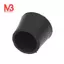 40 Chiếc Ghế Cao Su Màu Đen Bàn Chân Ống Ống Đầu Mũ 14mm
