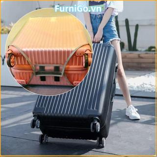 Vỏ hành lý du lịch FURNIGO, Vỏ bảo vệ hành lý chống nước PVC, Vỏ bảo vệ vali chống bụi trong suốt 16-28 Inch Hành lý
