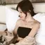 Áo ngực quây nữ Ngực vô hình Gợi cảm Ống Top Màu Ren Bên Quần Lót EMKK