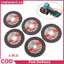 XUAN 5 Chiếc 3inch 75 * 1.2 * 10 Lỗ Đĩa Cắt Mini Nhựa Tròn Mài Bánh Xe Chà Nhám Đĩa 75 Mm Cho Máy Xay Góc Thép Đá Cắt Góc Mài Bit VN