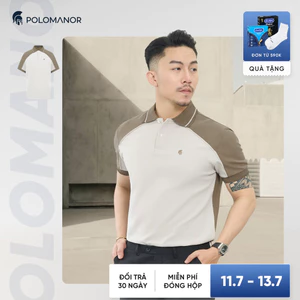 Áo polo nam cao cấp FENNIK, BST 2025, chất liệu mới CVC Diamond, thanh lịch sang trọng - POLOMANOR