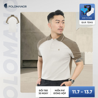 [DEAL SIZE XXL] Áo polo nam cao cấp FENNIK, BST 2025, chất liệu mới CVC Diamond, thanh lịch sang trọng - POLOMANOR