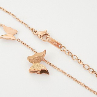 Vòng tay nữ LAMY Pave Butterfly Unity Bracelet Rose Gold 2015