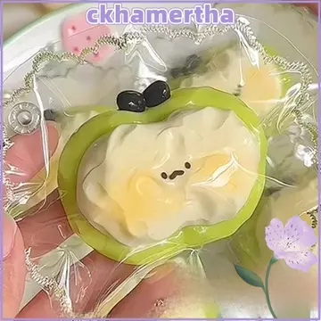 Đồ chơi bóp dâu CKHAMPH, Đồ chơi Fidget cảm giác trái cây mô phỏng, Đồ chơi giải nén phục hồi chậm màu hồng mềm mại cho trẻ em Người lớn