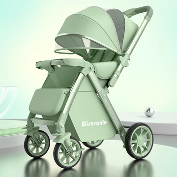 Xe đẩy em bé có thể dùng để ngồi hoặc nằm, tầm nhìn cao, nhẹ, có thể gấp gọn, xe đẩy em bé hai chiều, xe đẩy trẻ em, xe