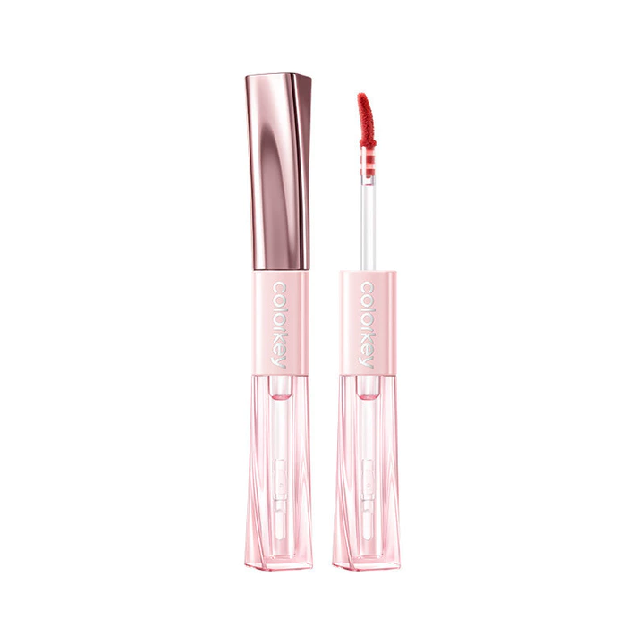 Son môi hai đầu Colorkey Son môi mờ bóng nước 2AXW
