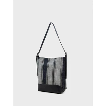 Women's Korean-Style Canvas Underarm Bag – Large, for Work