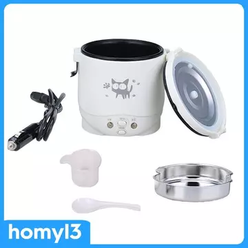 Nồi Cơm Điện Mini Nồi Cơm Điện Di Động Nồi Cơm Trưa Hộp Nồi Nồi Chống Dính Lót Kim Loại Xây Dựng Xe Điện Chỉ Thích Hợp Cho Học Sinh