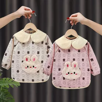 Quần yếm trẻ em Tạp dề trẻ em Chống thấm nước Chống bẩn Trẻ mới biết đi Ăn Yếm Quần áo ngược Quần áo trẻ em Tạp dề trẻ em Chống thấm nước Chống bẩn Trẻ mới biết đi Ăn Yếm Quần áo ngược 9