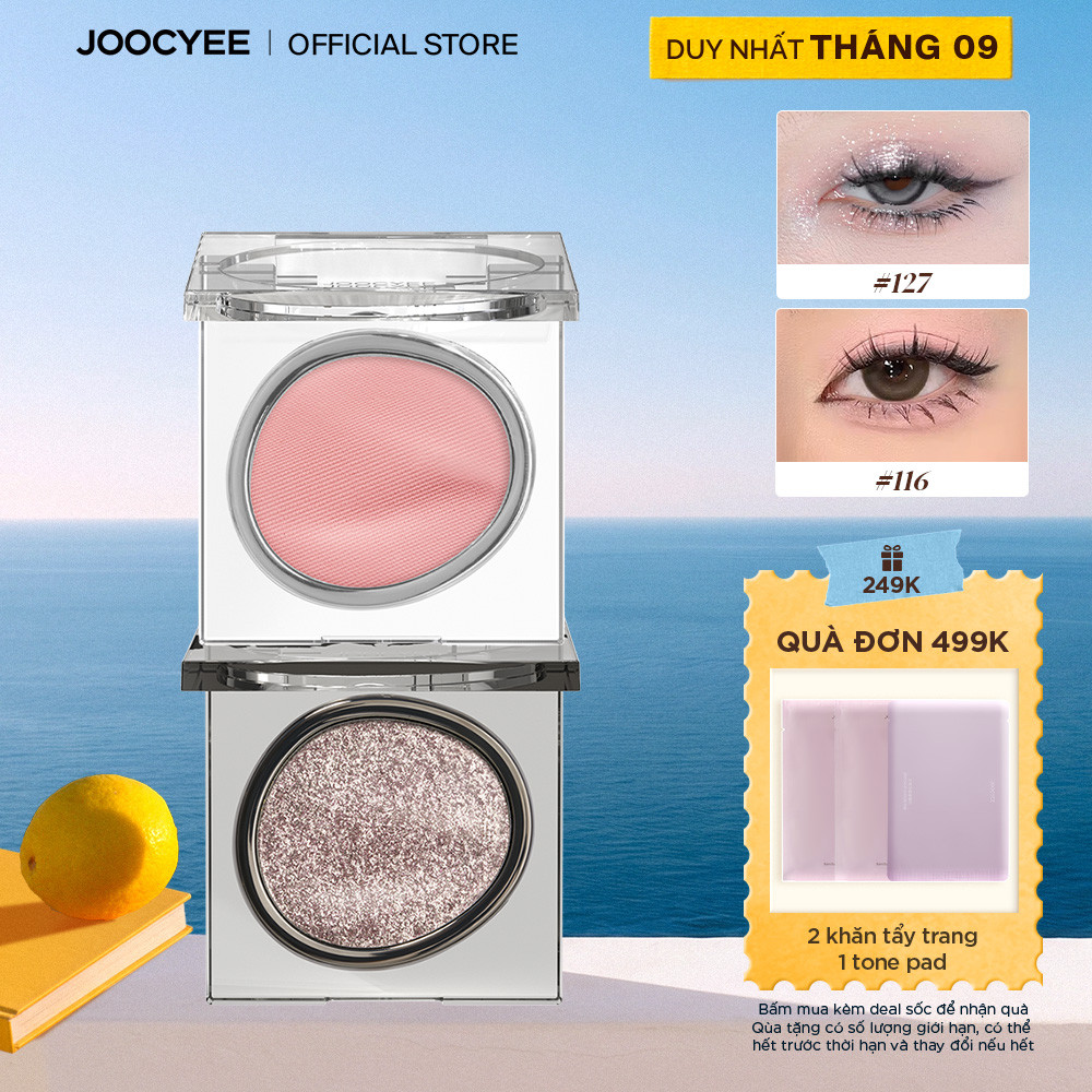 Phấn mắt đơn JOOCYEE Eyeshadow Single bền màu không bay bột dễ tán trên da
