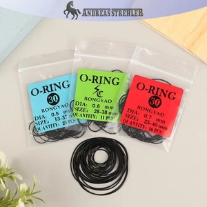 Onetimingfine 1Pack 0.5 / 0.6 / 0.7 / 0.8MM Đồng hồ O-Ring Cao su chống nước Mặt sau Đồng hồ Gioăng VN