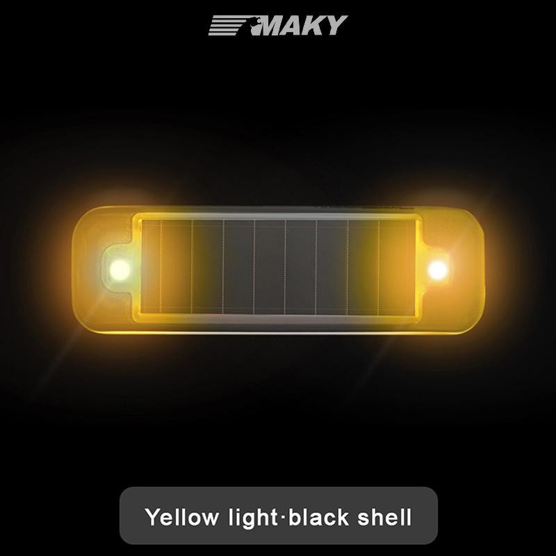 Newwellknownepic LED năng lượng mặt trời Đèn cảnh báo ô tô An ninh ban đêm Mô phỏng không dây Chống trộm nhấp nháy giả VN
