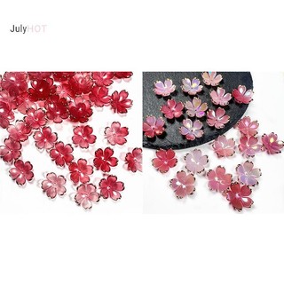50 Miếng Hoa Anh Đào Nhựa Acrylic - DIY Trang Sức Cho Tóc