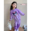 ​Áo nỉ chuyển màu cho bé gái Bộ đồ thể thao Kuromi Size 90-140​ YFIXX