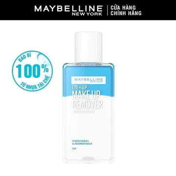 [Quà tặng không bán] Nước Tẩy Trang Mắt và Môi Chuyên Dụng 2 lớp Maybelline New York Eye & Lip Makeup Remover 70ML