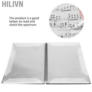 Hilivn Tập Tin Nhạc Bền Đẹp Thư Mục A4 Phụ Kiện Âm Nhạc Cho Đàn Guitar Học Sinh Piano Sử Dụng
