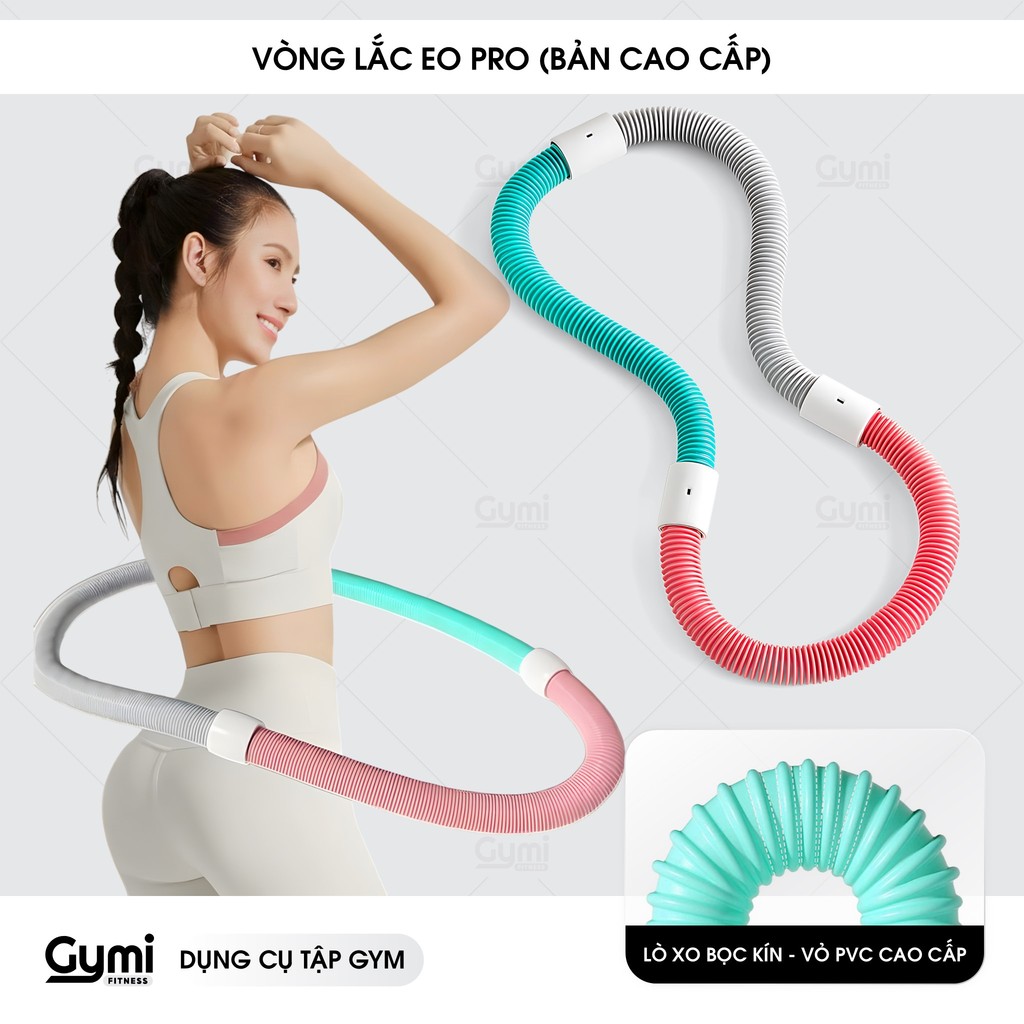 Vòng Lắc Eo Mềm Nâng Cấp Bản Pro - Không Kẹp Da, Lò Xo Liền Mạch, Êm Ái, Siết Eo - Vòng Lắc Eo 02 - VongLacEo02