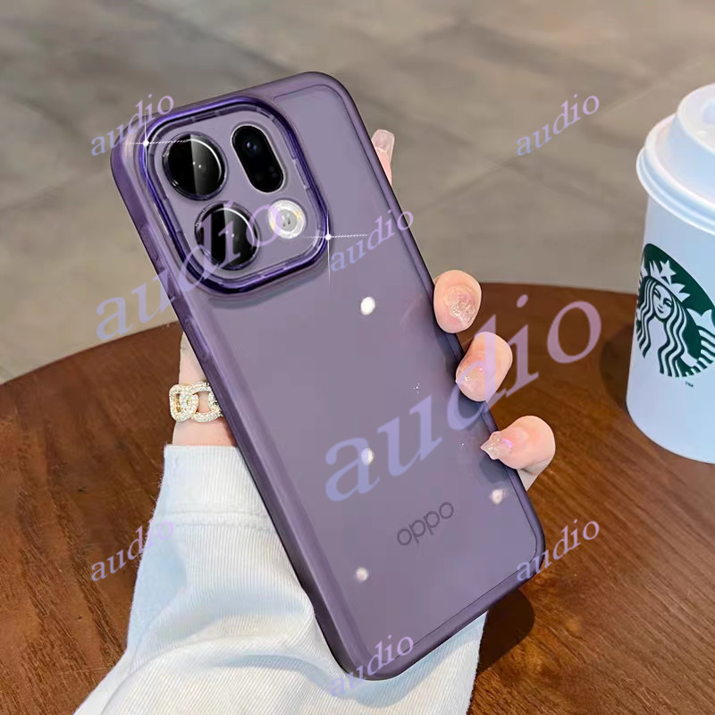 Ốp điện thoại OPPO Find X9 Pro 5G cho Oppo Find X9 Pro X9Pro FindX9 Pro 5G 2025 Phim bảo vệ Camera ống kính toàn bộ Vỏ silicon mềm trong suốt cho OPPO FindX9 Pro FindX9Pro 5G