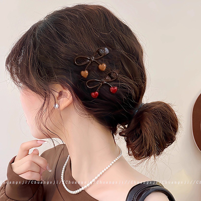 Kẹp tóc hợp kim phong cách Hàn Quốc dành cho nữ, tiện dụng để kẹp tóc bên trán